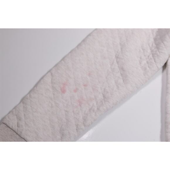 Patagonia Womans Organic Cotton Beige Diamond Quilt Snap-T Pullover Large - Picture 4 of 6